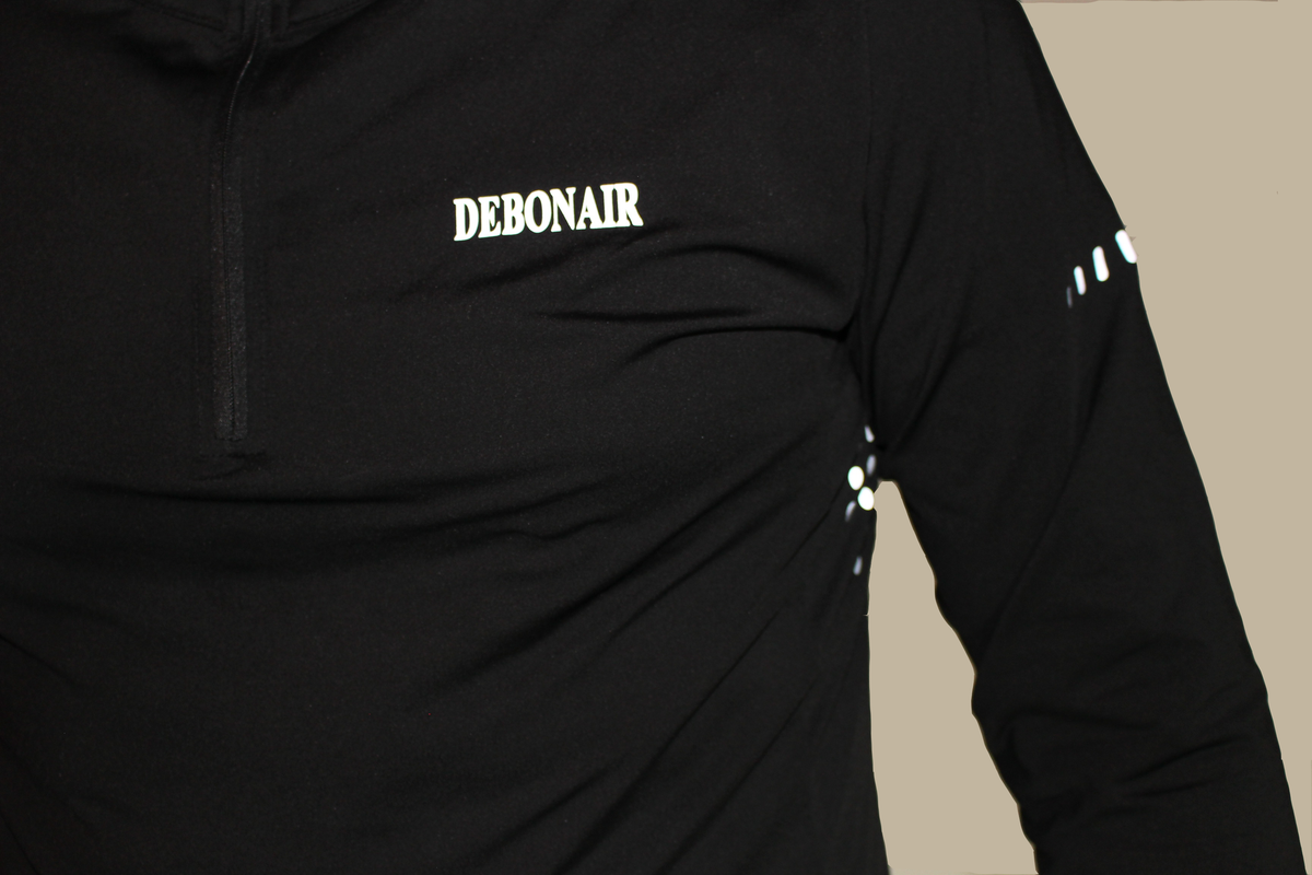Debonair Black Sportswear